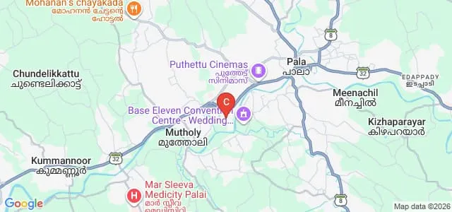 St Thomas College, Palai Map