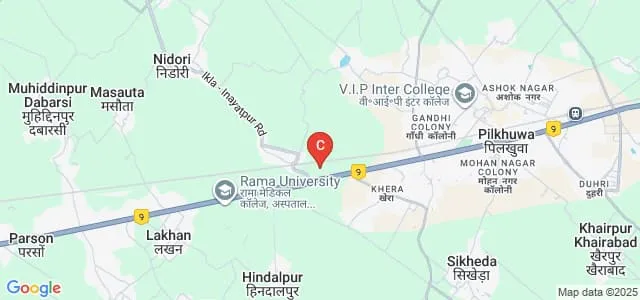 RSS College, Pilkhuwa Map
