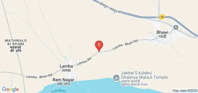 Shri Moti Memorial Mahavidyalaya, Jodhpur Map