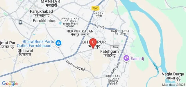 Major SD Singh Law College, Farrukhabad Map