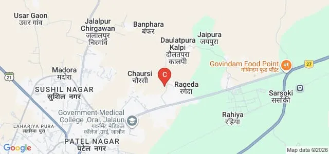 SR College of Teacher Education, Orai Map
