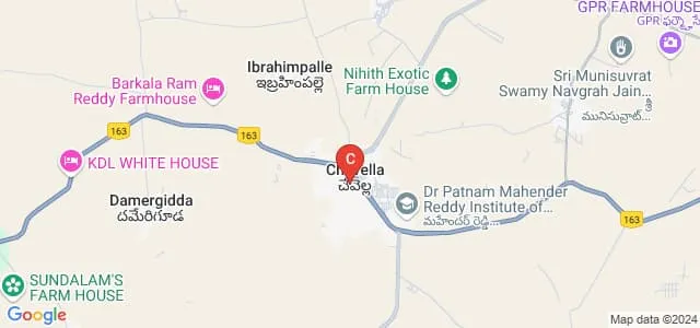 Farah Institute of Technology, Chevella Map