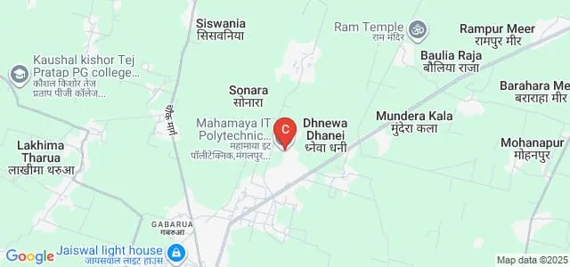 Mahamaya IT Polytechnic, Maharajganj Map