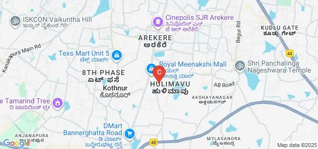 Rajiv Gandhi college of Nursing, Bengaluru Map