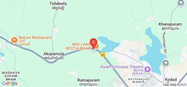Sana PG College, Nalgonda Map