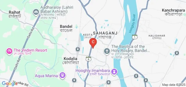 West Bengal Survey Institute, Hooghly Map