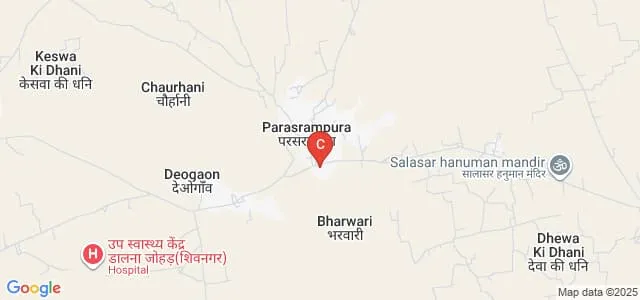 Goswami Tulsidas Mahavidyalaya, Jhunjhunu Map