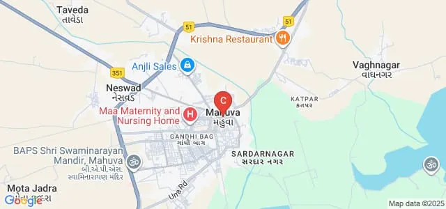 Shree HK Parekh BBA College, Mahuva Map