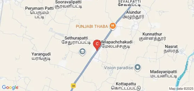 Government College of Engineering, Srirangam Map