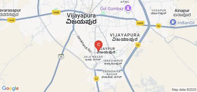 Malik Sandal Polytechnic, Bijapur Map
