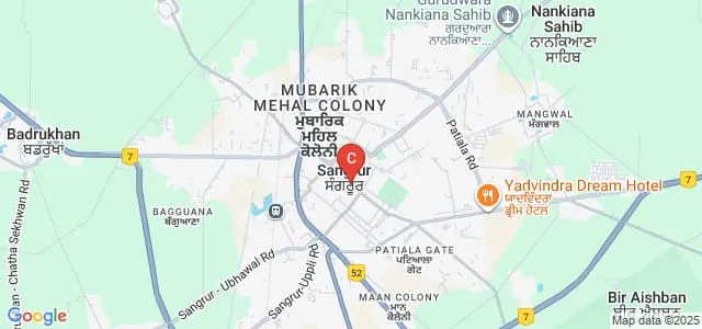 Akal College of Pharmacy and Technical Education, Mastuana Map