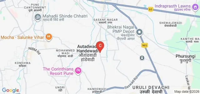 JSPM's Jayawantrao Sawant College of Pharmacy and Research, Pune Map