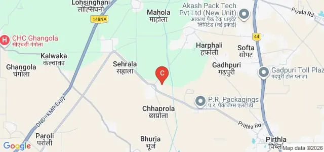 SLD Girls College of Education, Palwal Map