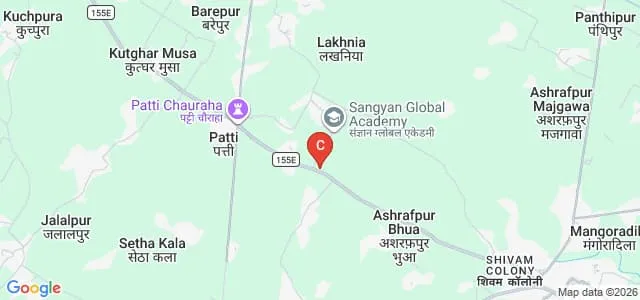 Angad Singh Smarak Mahavidhyalaya, Ambedkar Nagar Map
