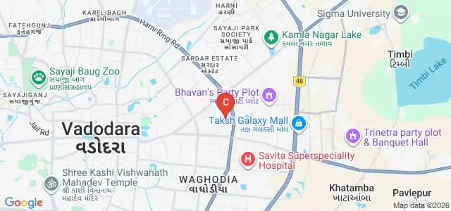 Sanskar Bharti College of Education, Vadodara Map