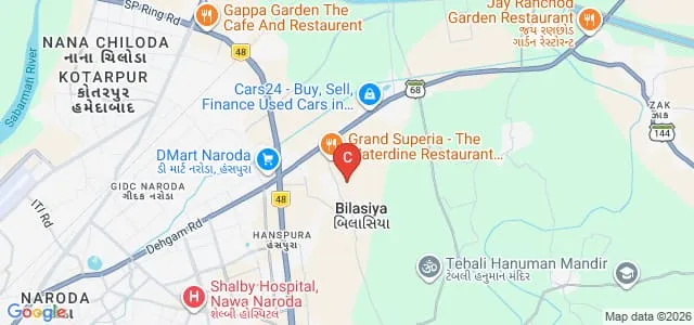 Shree Gayatri College of Education, Naroda Map