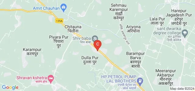 Mahamaya College of Agricultural Engineering and Technology, Ambedkarnagar Map