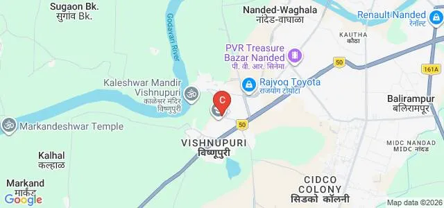 SSS College of Pharmacy, Vishnupuri Map