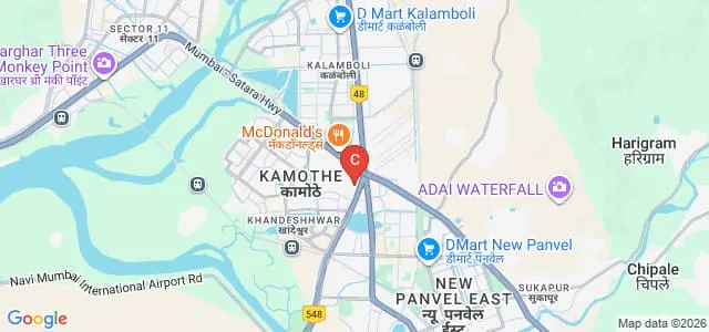 MGM Medical College, Panvel Map