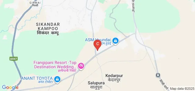 Vasundhara Raje Homeopathic Medical College and Hospital, Gwalior Map