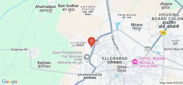 Lord Shiva College of Pharmacy, Sirsa Map