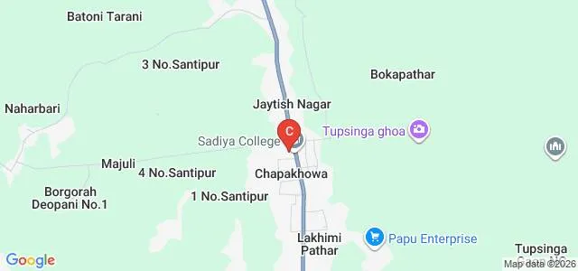 Sadiya College, Tinsukia Map