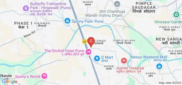 MITCON Institute of Management, Pune Map