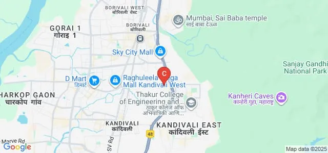 Nirmala Memorial Foundation College of Commerce and Science, Mumbai Map