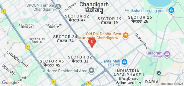 Indo Swiss Training Centre, Chandigarh Map