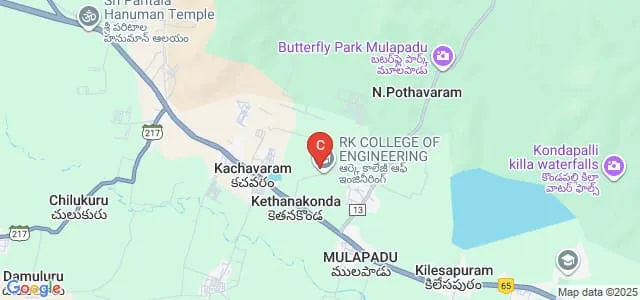 RK College of Engineering, Vijayawada Map