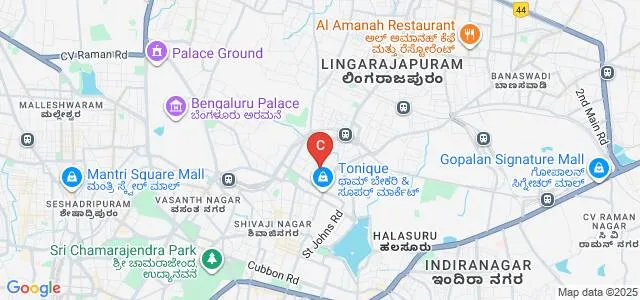 US Business School, Bengaluru Map