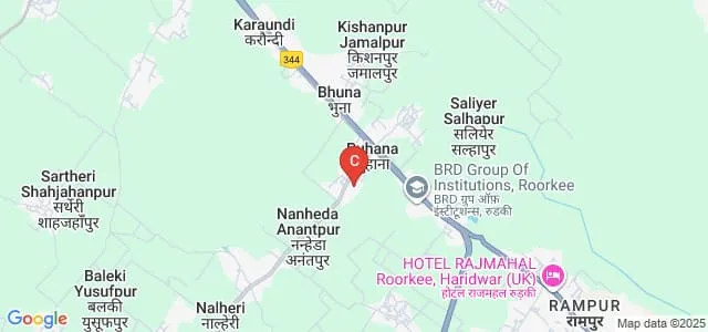 Roorkee Institute of Technology, Roorkee Map