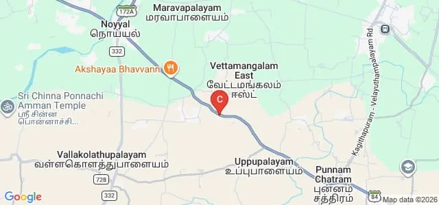Rasama College of Education, Vettamangalam Map