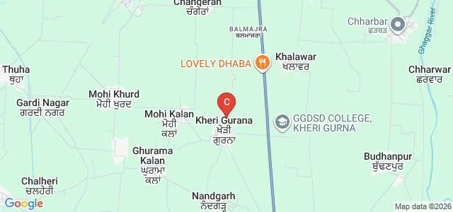 Goswami Ganesh Dutta Sanatan Dharma College, Patiala Map