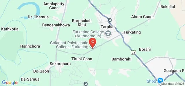 Golaghat Polytechnic, Golaghat Map