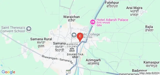 Adarsh Polytechnic College, Patiala Map