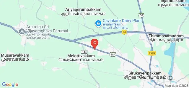 Thirumalai Polytechnic College, Kanchipuram Map