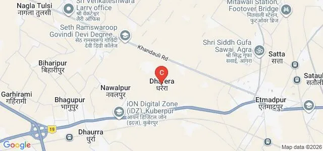 Anupama College of Engineering, Agra Map