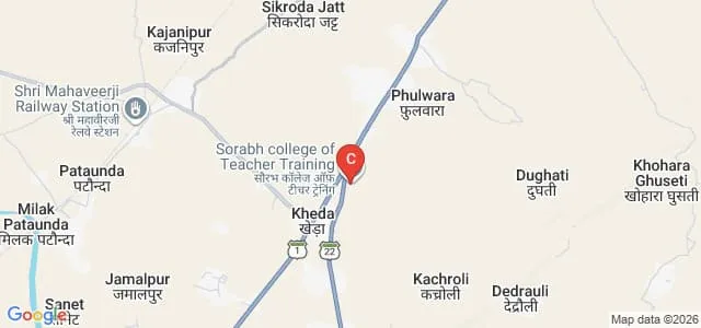 Sorabh College of Pharmacy, Karauli Map