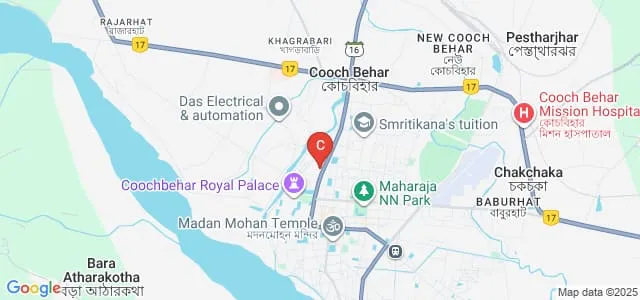 Cooch Behar Polytechnic, Cooch Behar Map