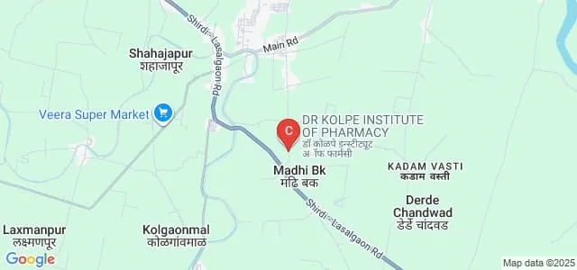 Dr Kolpe Nursing College, Ahmednagar Map