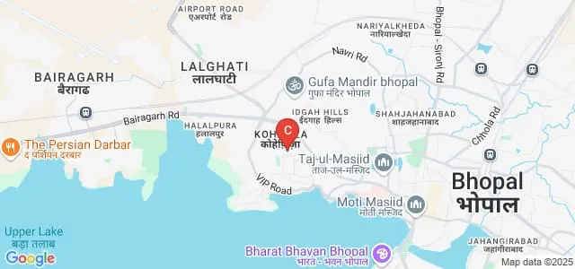 All Saints' College of Technology, Bhopal Map