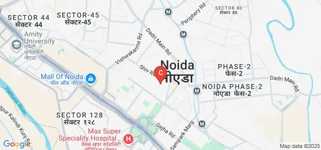Maharishi Law School, Maharishi University of Information Technology, Noida Map