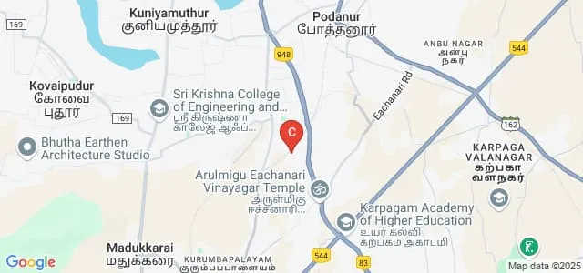 Rathinam Technical Campus Institute of Technology, Coimbatore Map