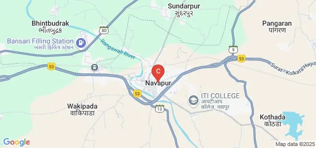 Visarwadi Education Society Sarvajanik Arts and Commerce College, Visarwadi Map