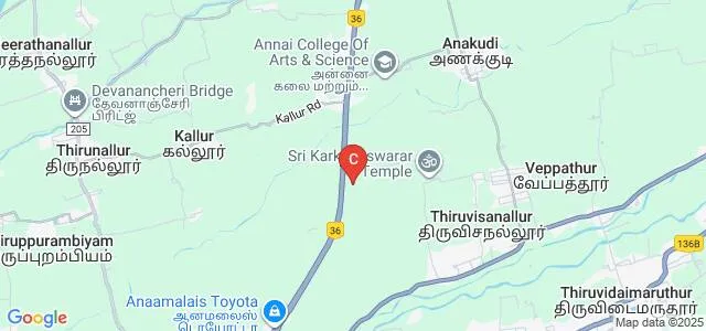 Arasu Polytechnic College, Thanjavur Map