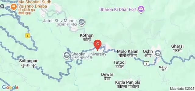 LR Institute of Engineering and Technology, Solan Map