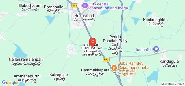 Government Degree College, Huzurabad Map