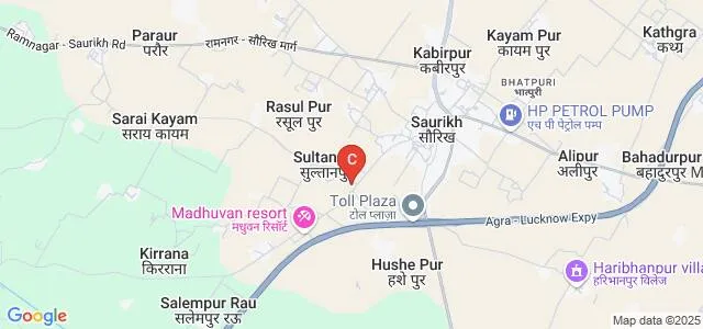 Swargiya Mahadev Prasad Smarak Mahila Mahavidyalaya, Kannauj Map