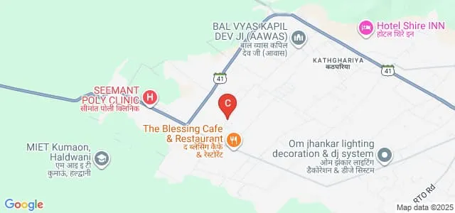 Vasudev College of Law, Haldwani Map